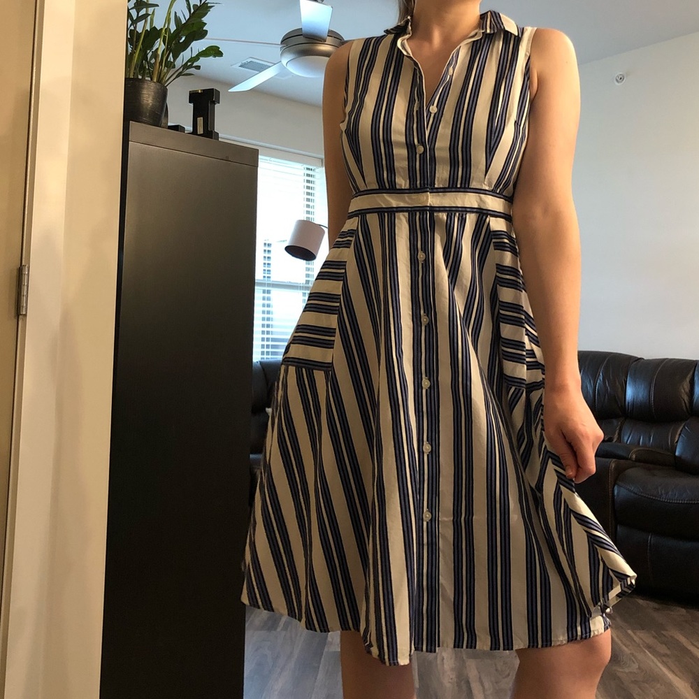 Button down dress